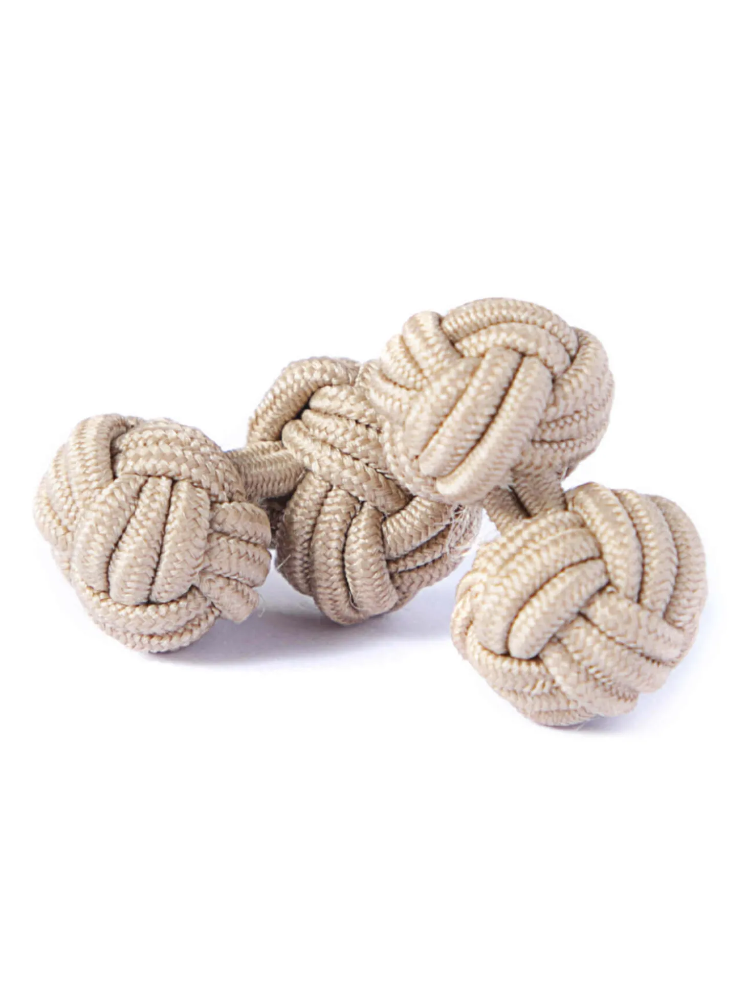 Assortiment de boutons de manchette passementerie pure soie unie