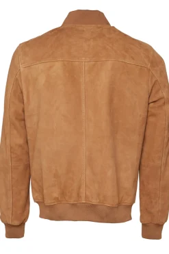 Blouson Teddy en daim