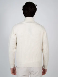 Cardigan zippé laine & cachemire jauge 7 Miguel