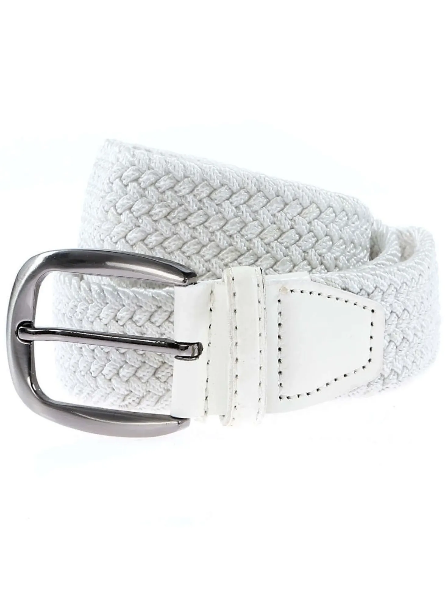 Ceinture tressée élastique