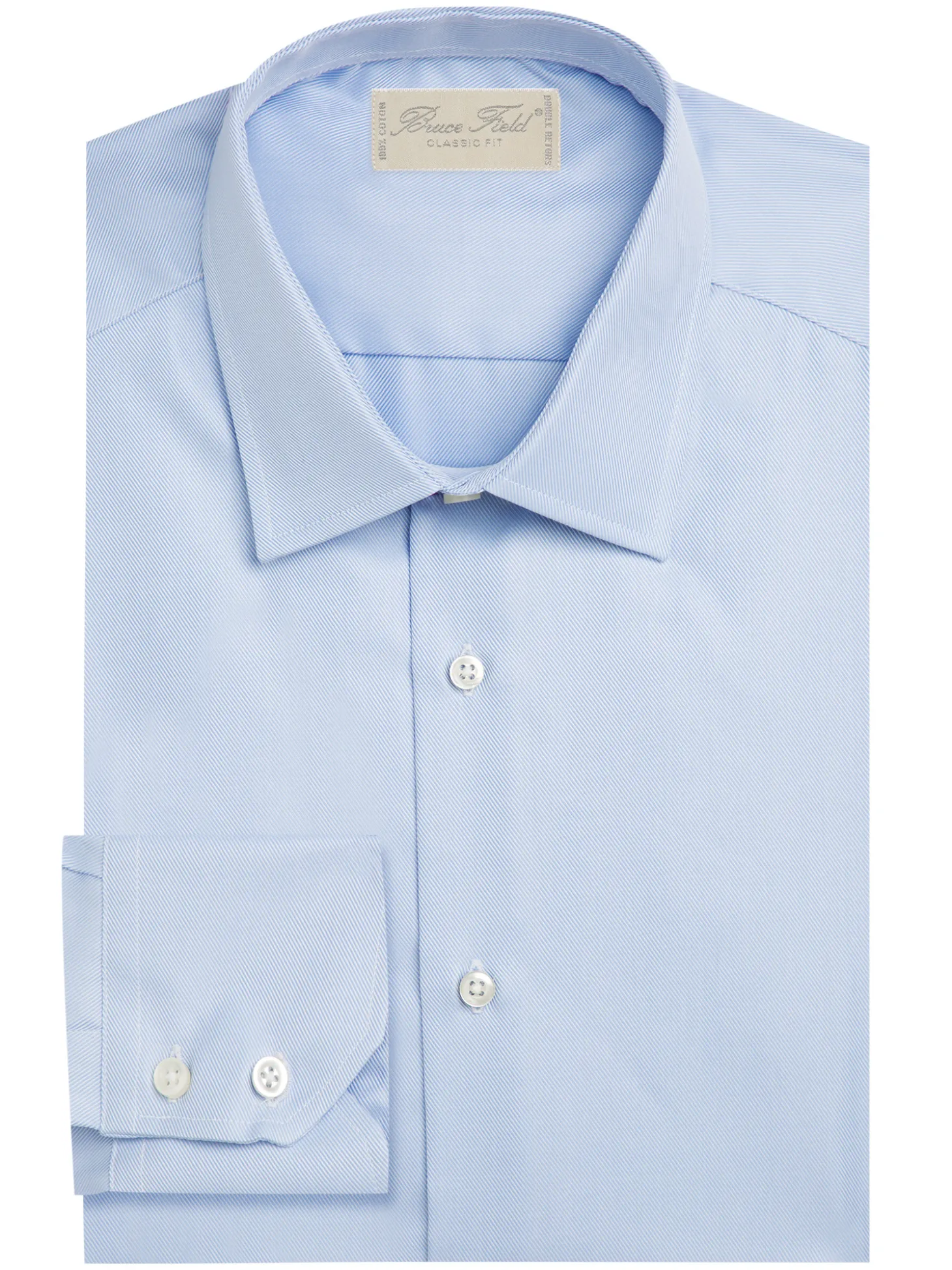 Chemise Alexian coupe classique en twill pur coton Medici