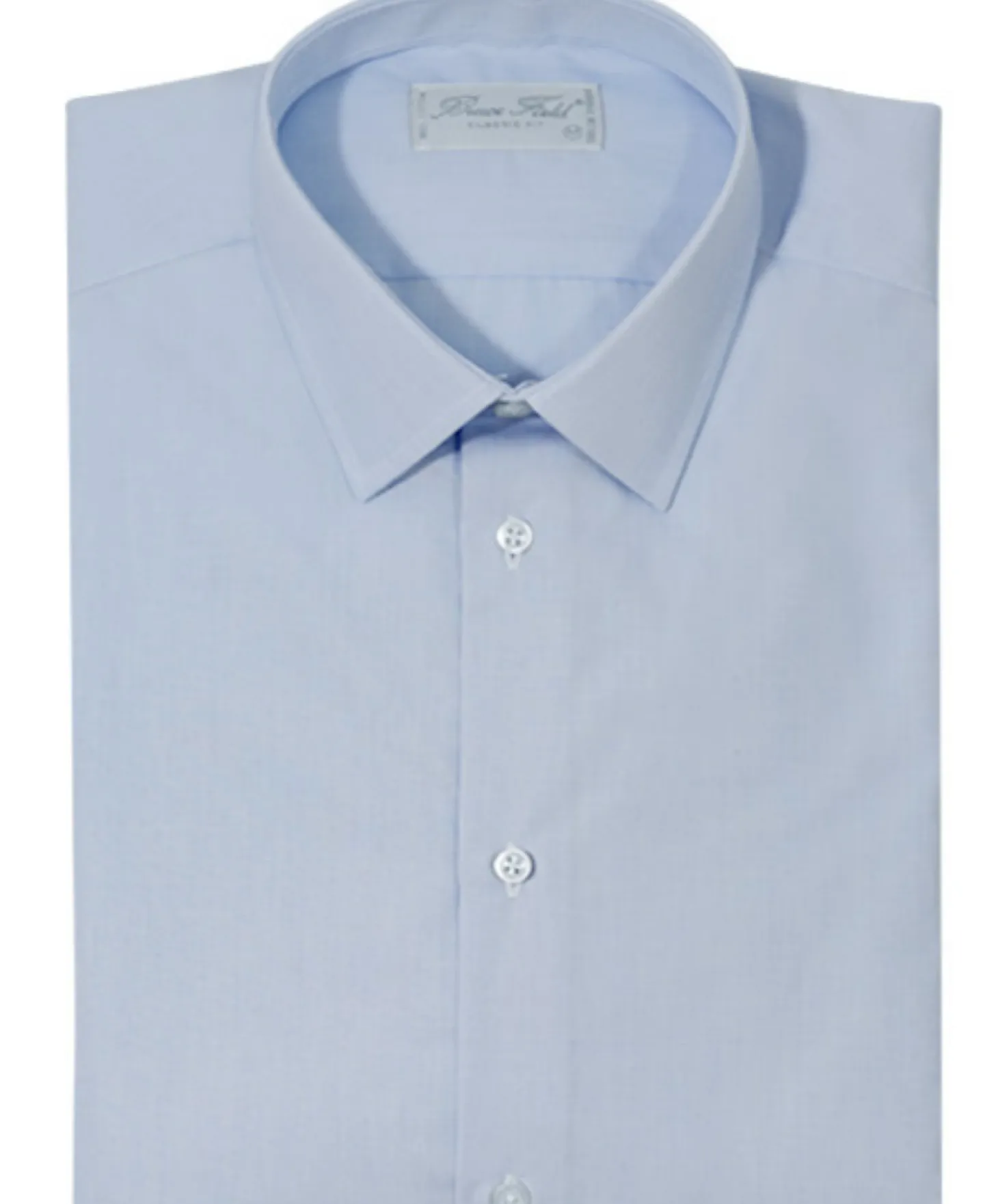 Chemise Alexian coupe classique en pur coton fil à fil