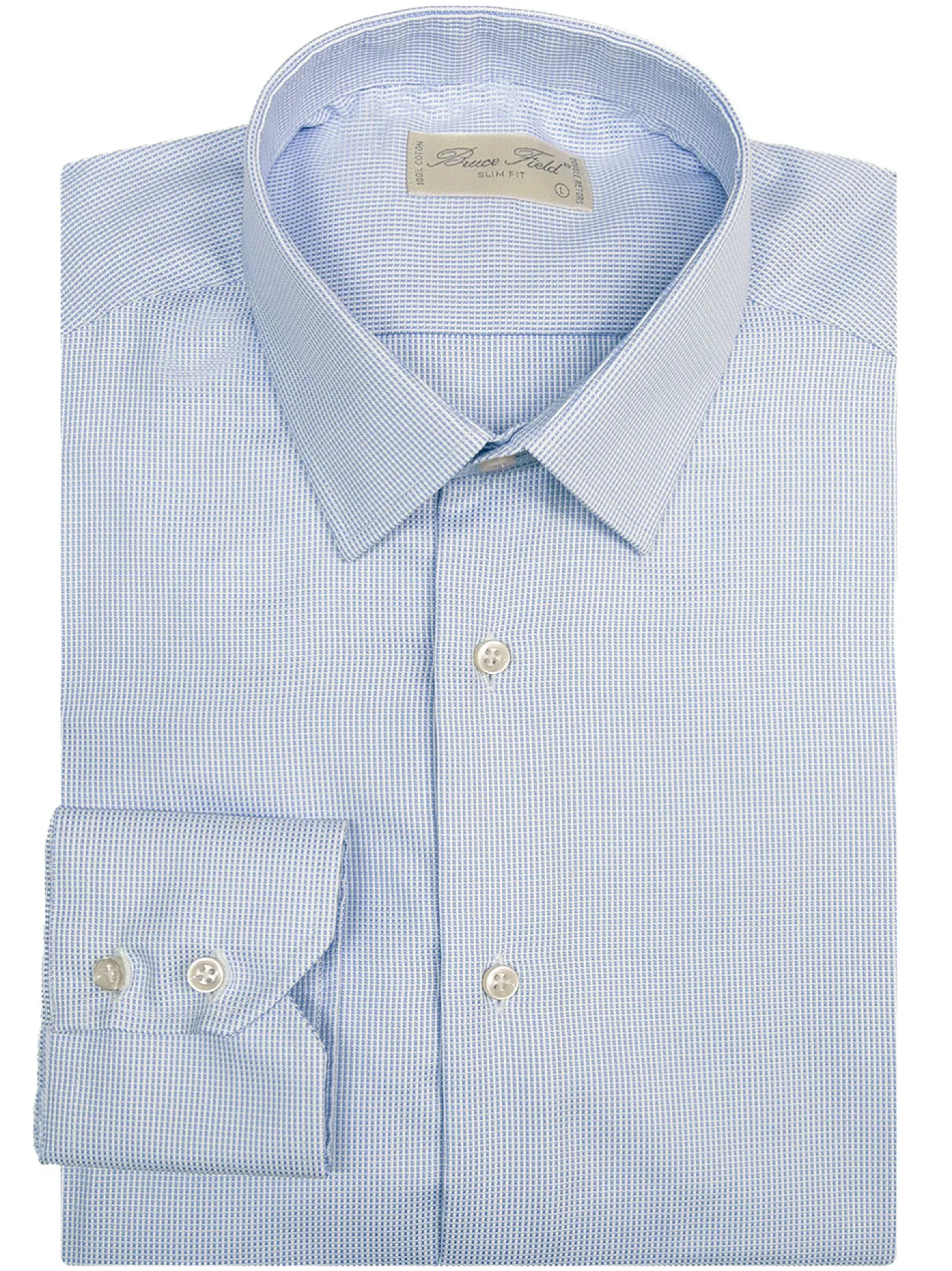 Chemise Benton cintrée pur coton piqué Lisbonne