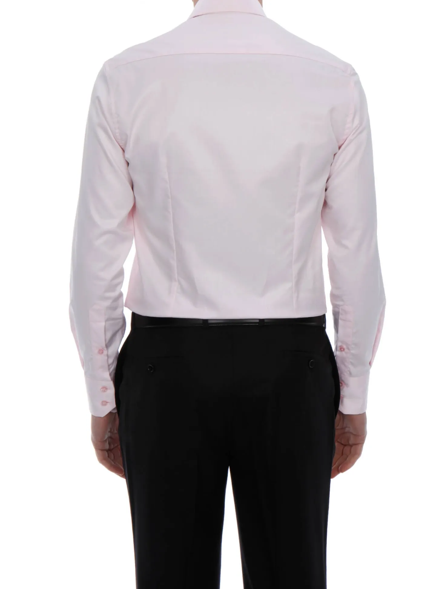 Chemise Benton cintrée pur coton unie Palma