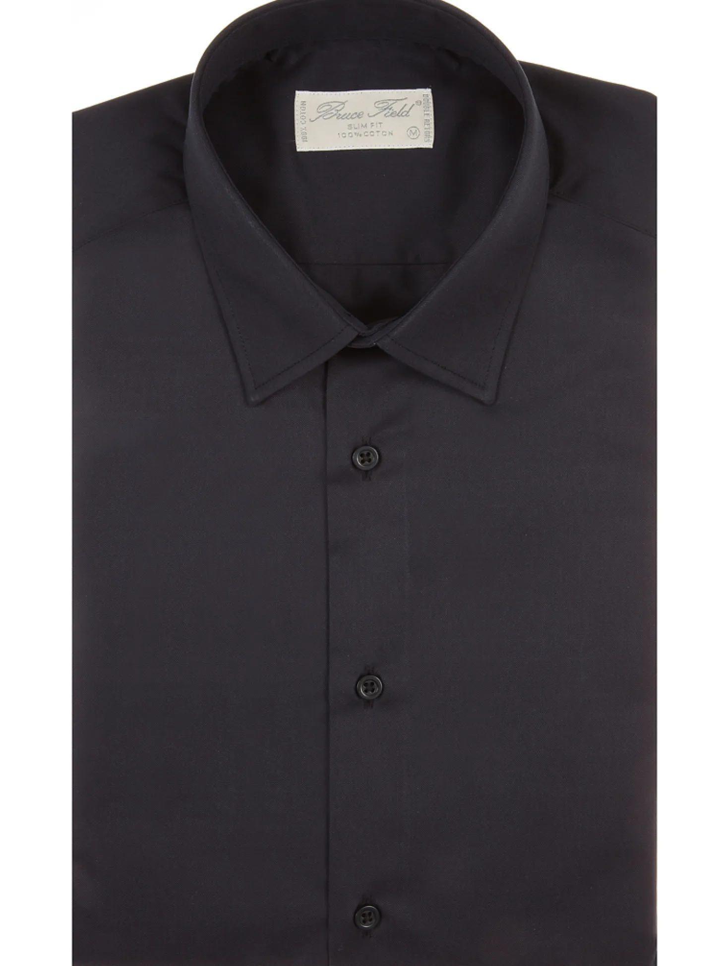 Chemise Benton cintrée pur coton unie Palma