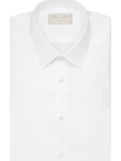 Chemise Benton cintrée pur coton unie Palma