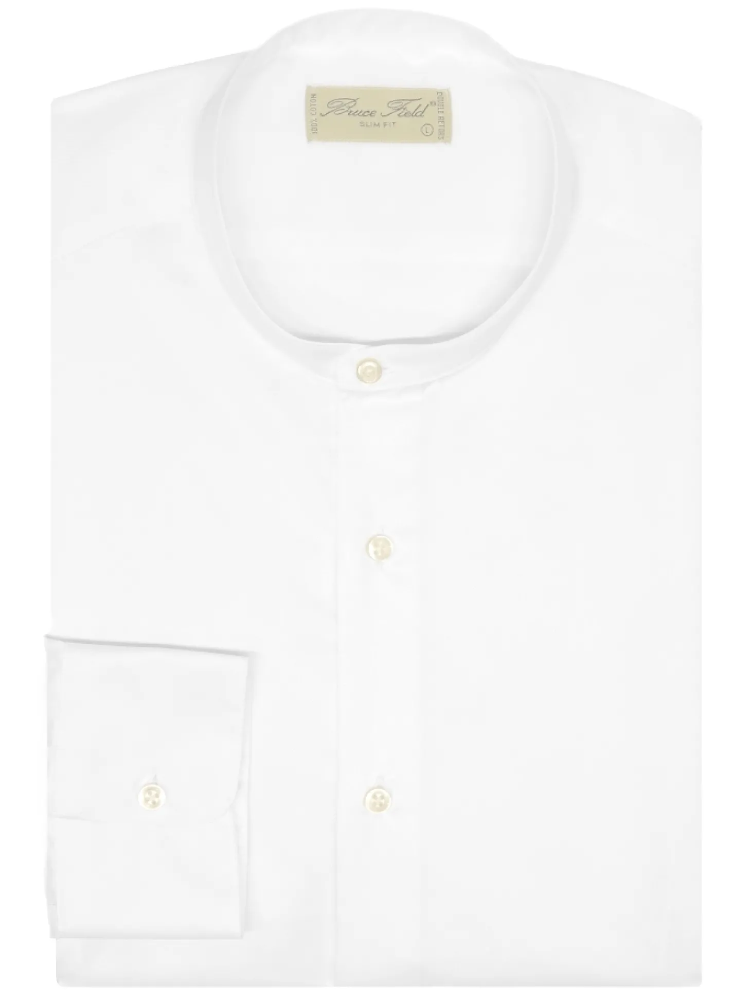 Chemise Charles cintrée col Mao pur coton Palma