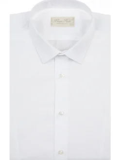 Chemise Dan coupe très cintrée pur coton Palma
