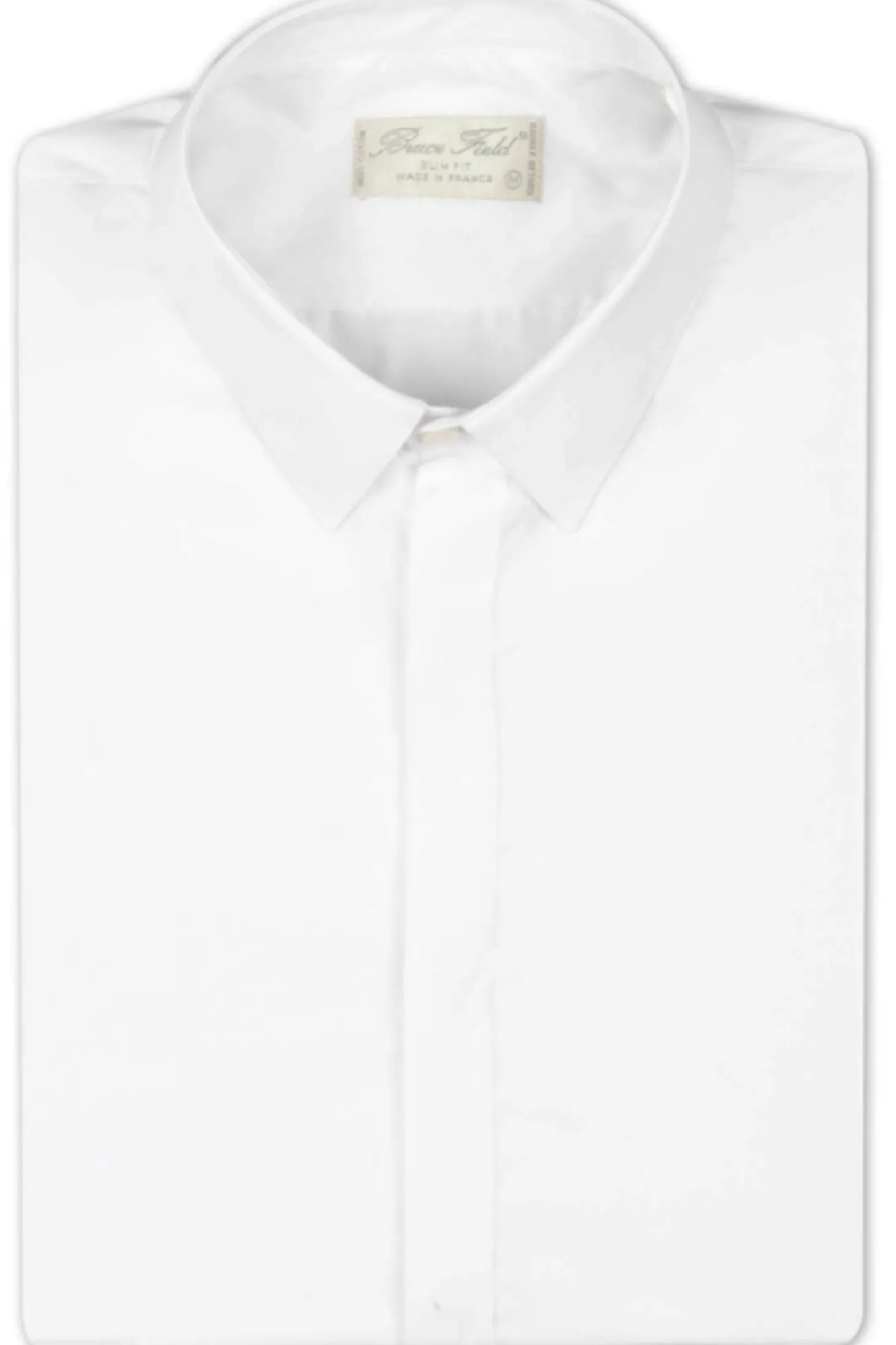 Chemise Thomas cintrée à gorge cachée Easy Care Non Iron