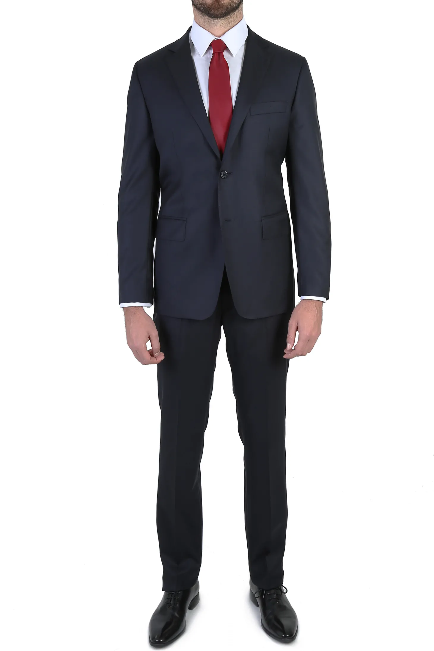 Costume Dario ajusté pure laine Super 110's Vitale Barberis Canonico