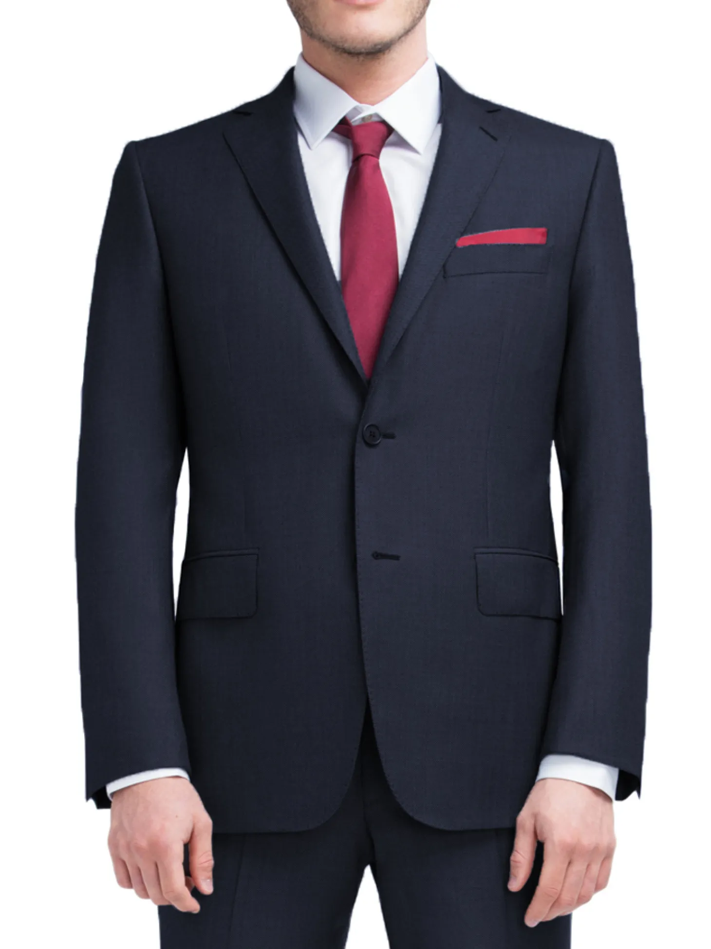 Costume Didier grande taille ajustée pure laine Super 110's Vitale Barberis Canonico