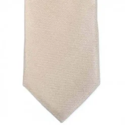 Cravate fine pure soie lisse