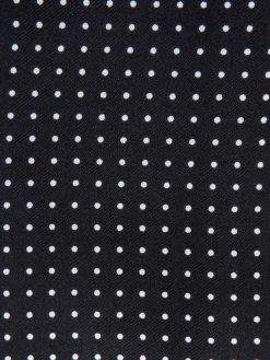 Foulard en pure soie à petits pois