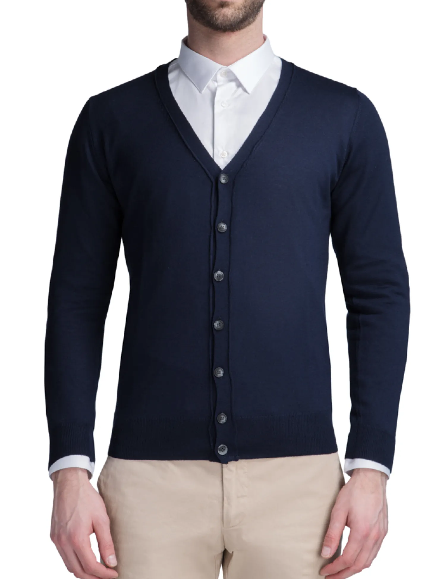 Gilet homme Itamar 100% laine Mérinos extra fine