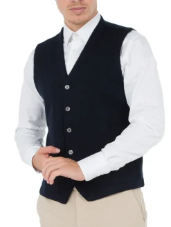 Gilet pure laine mérinos sans manches Vianey