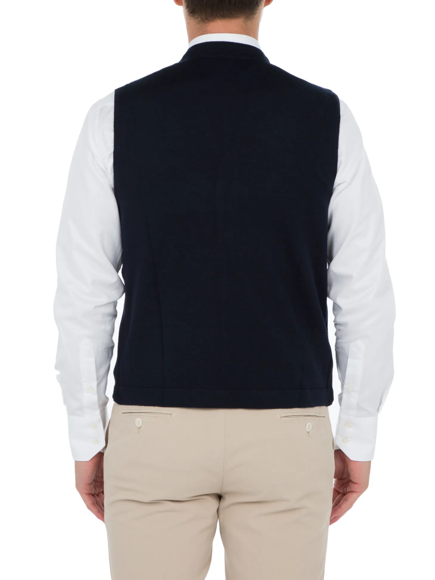 Gilet pure laine mérinos sans manches Vianey