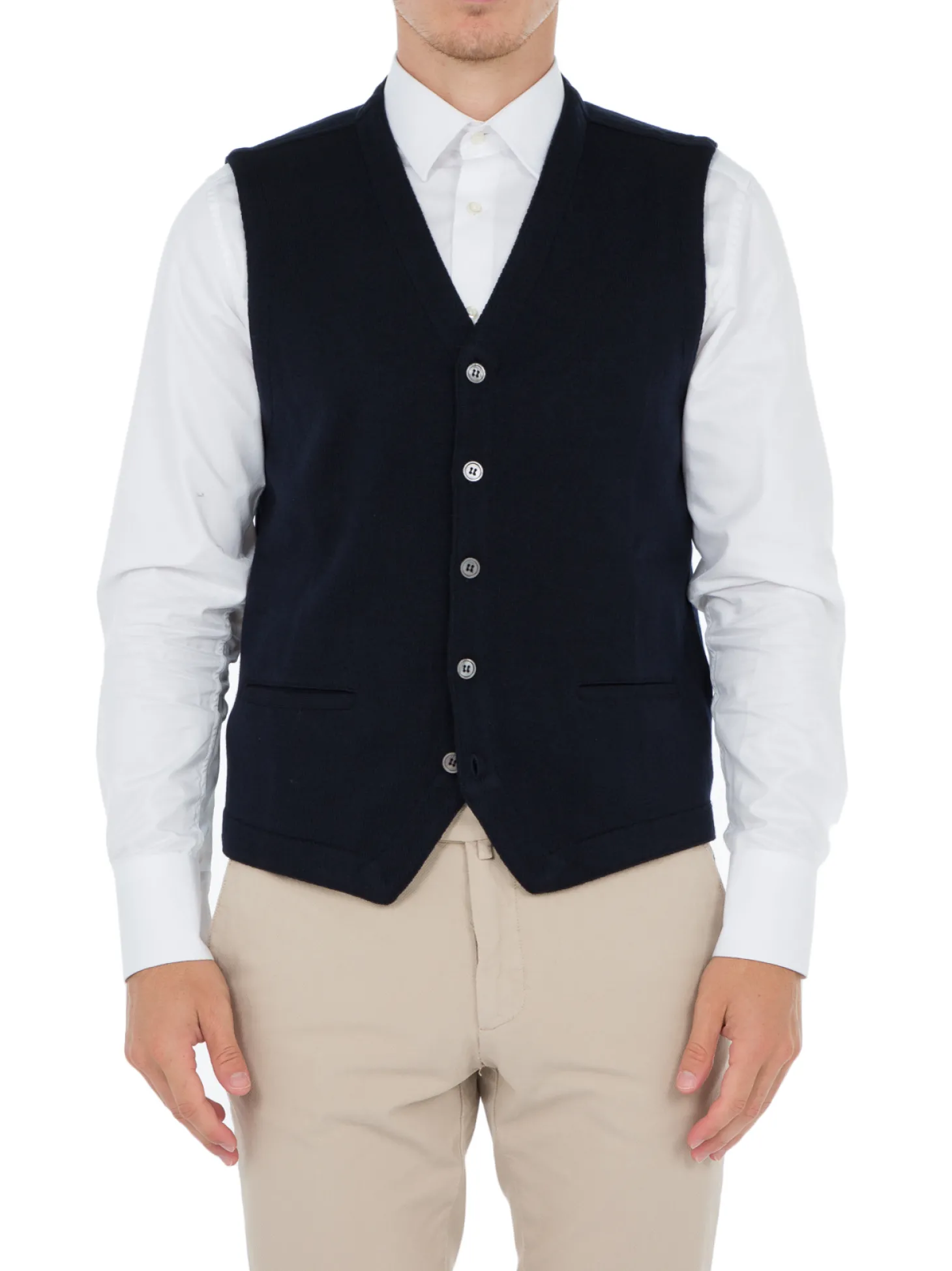 Gilet pure laine mérinos sans manches Vianey