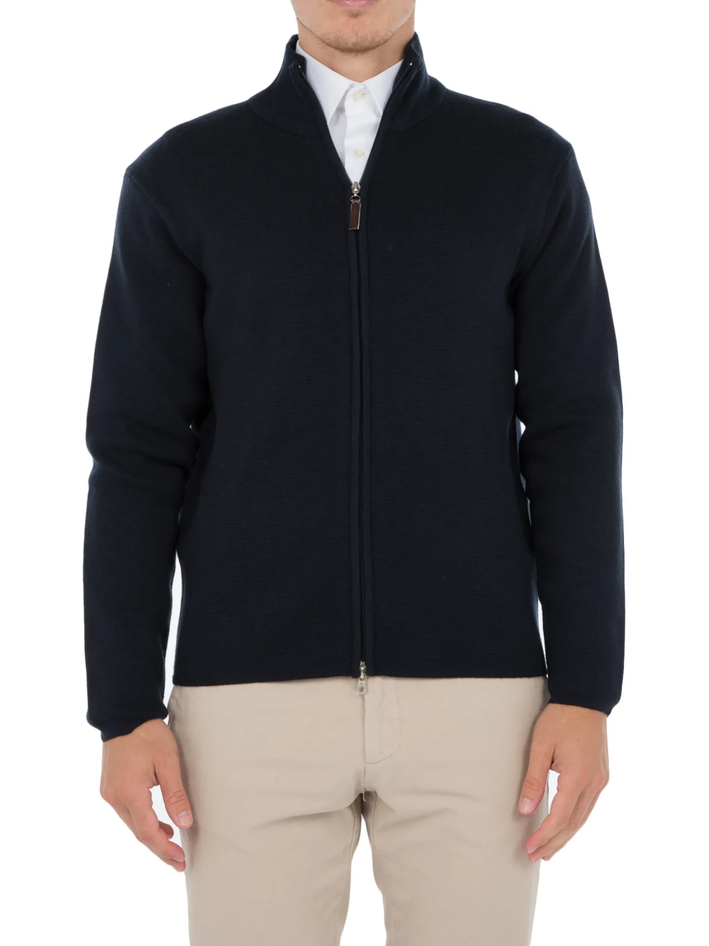 Gilet pure laine Viny mérinos zip