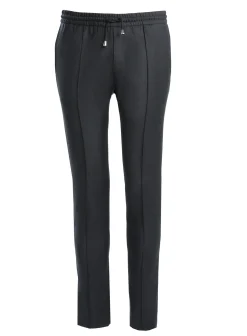 Pantalon Dany fuselé à cordon en pure laine Vitale Barberis Canonico Super 110's