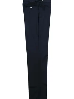 Pantalon homme tour de taille réglable en pure laine Vitale Barberis Canonico