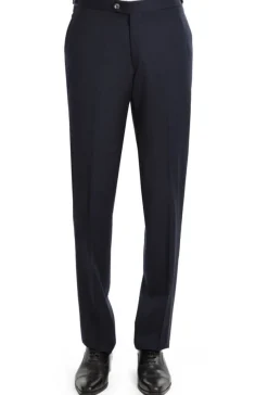 Pantalon homme tour de taille réglable en pure laine Vitale Barberis Canonico