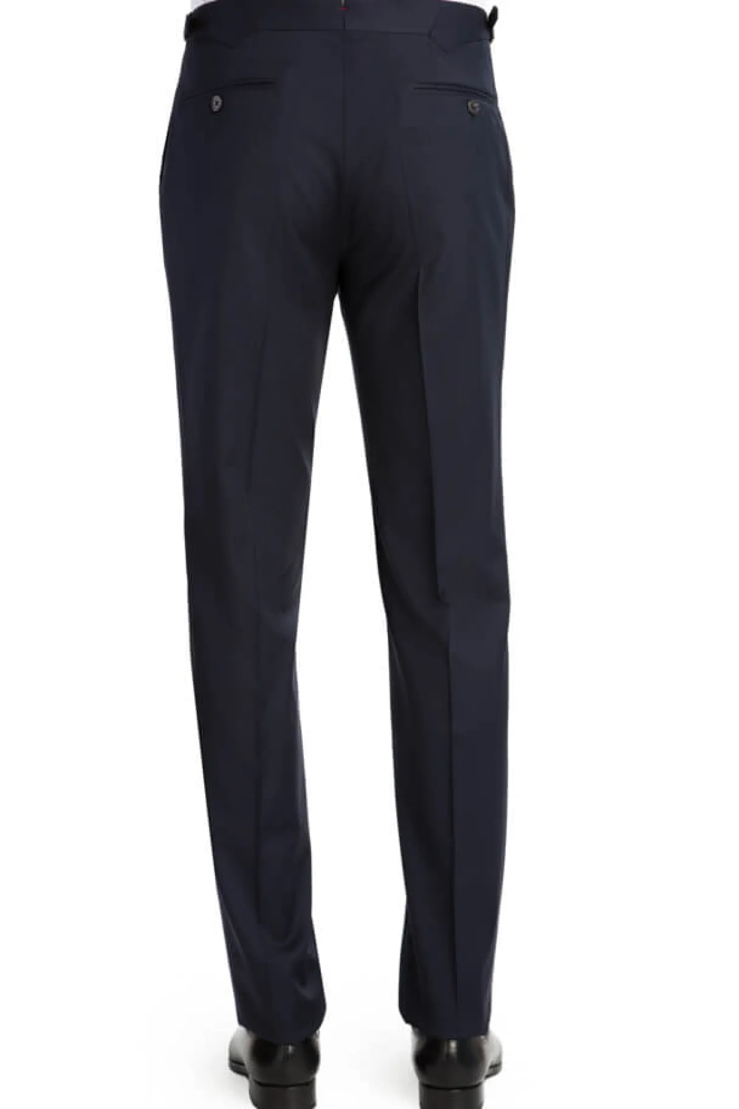 Pantalon homme tour de taille réglable en pure laine Vitale Barberis Canonico