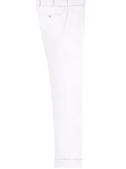 Pantalon Paride ajusté coton stretch fin