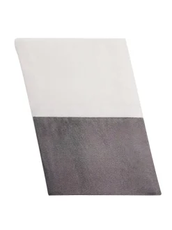 Pochette de costume en pure soie bicolore unie