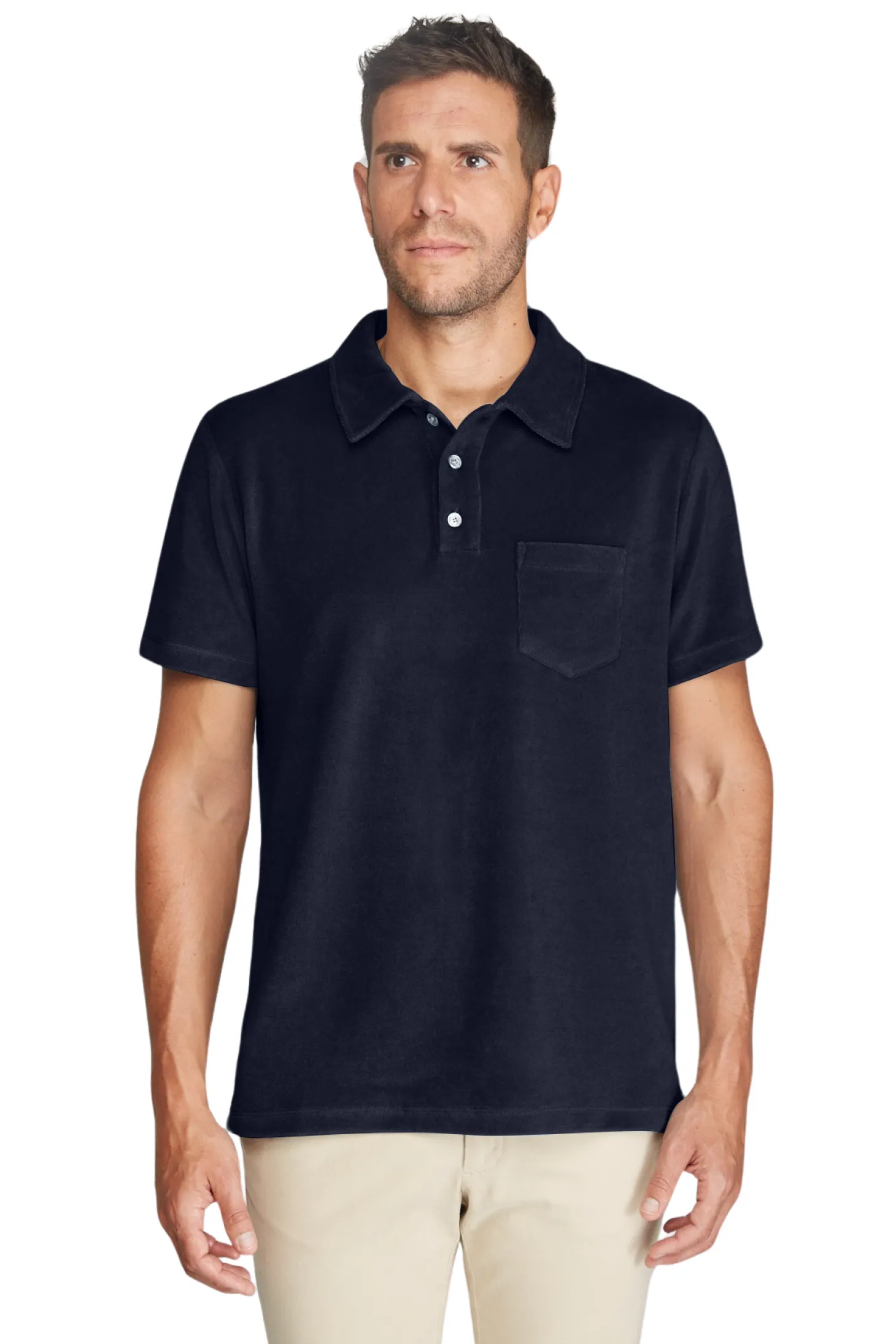 Polo éponge en coton Greg