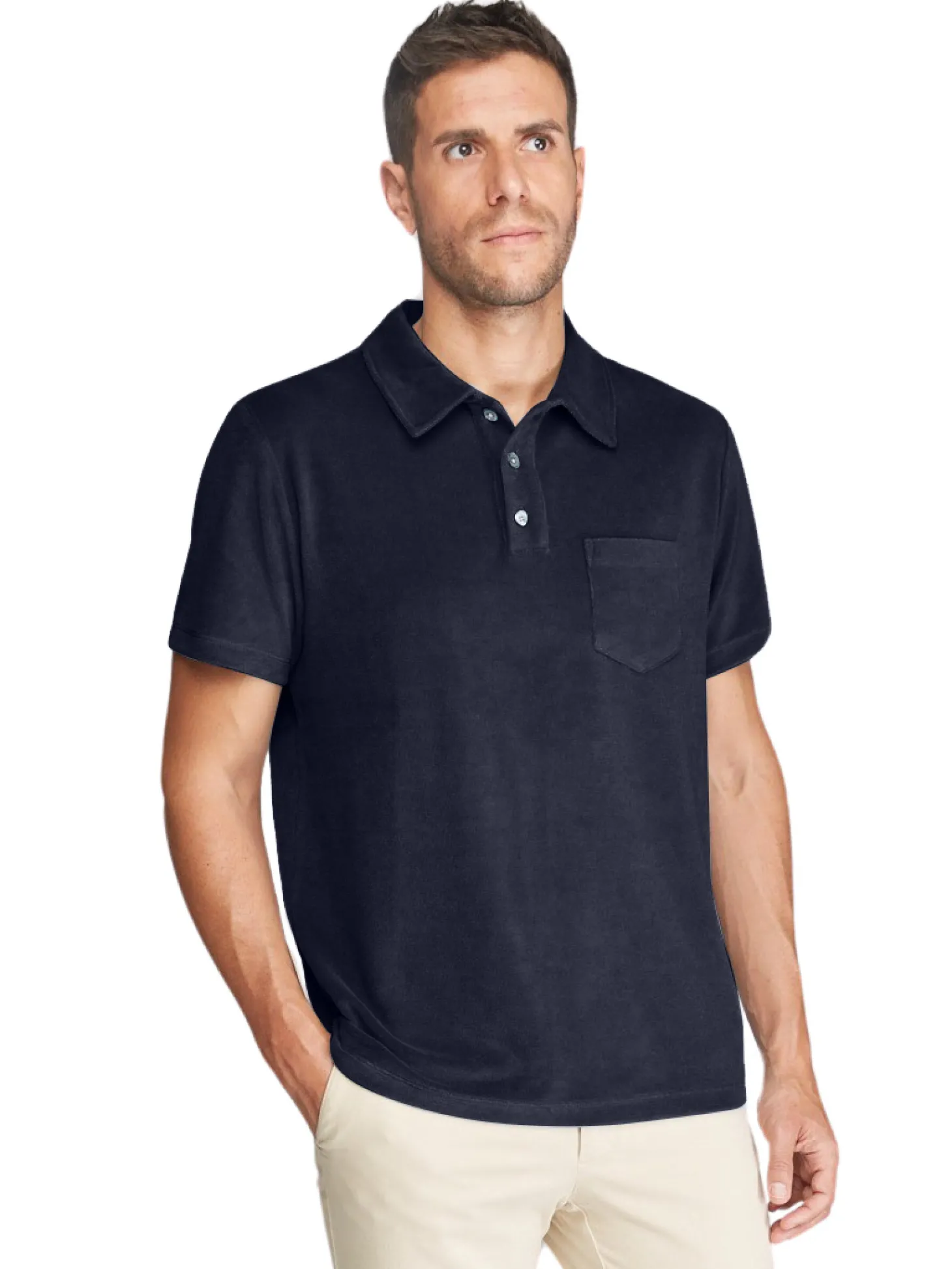 Polo éponge en coton Greg