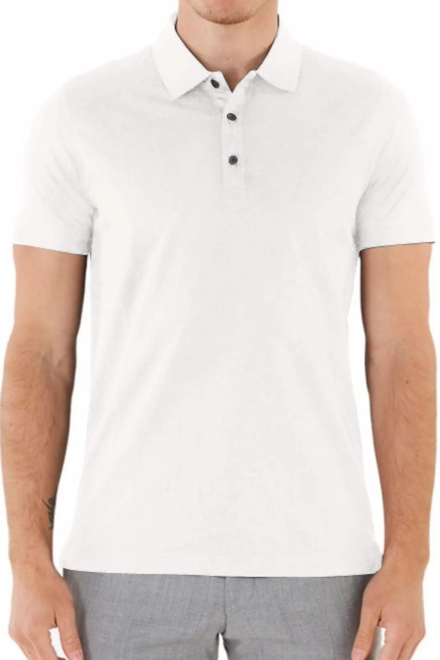 Polo Theo pur coton jersey
