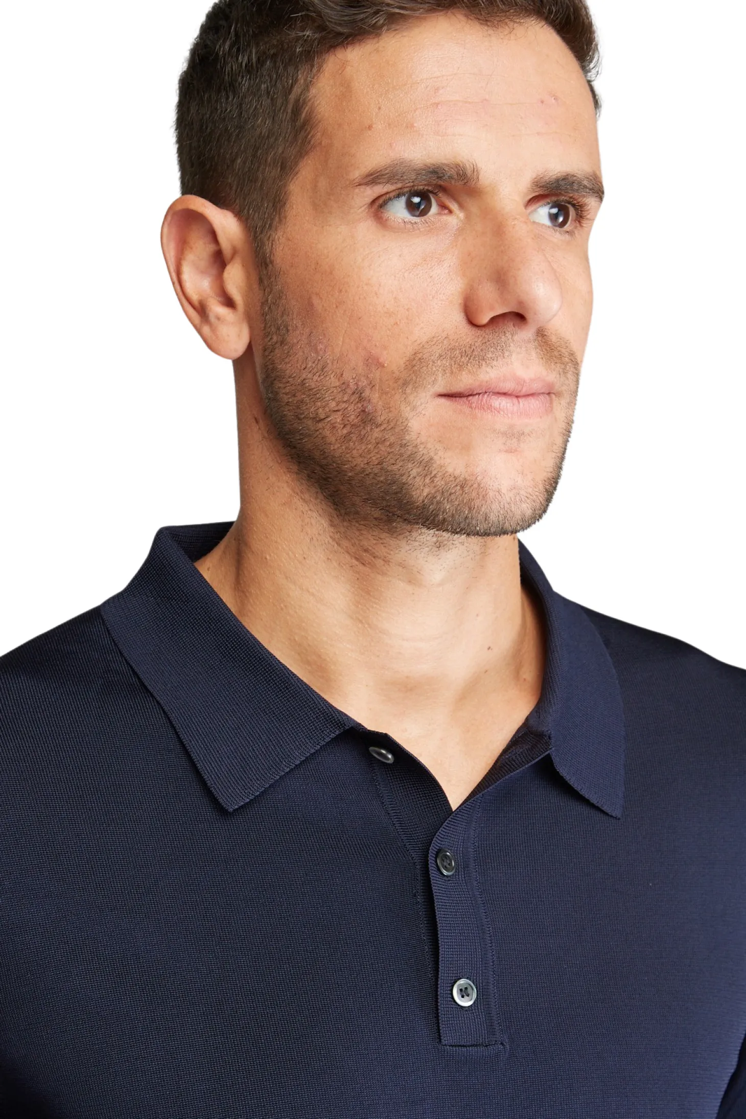 Polo Valerian en viscose manches longues