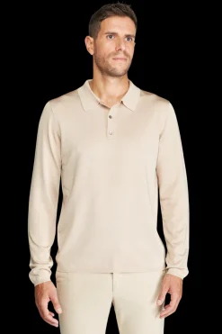 Polo Valerian en viscose manches longues