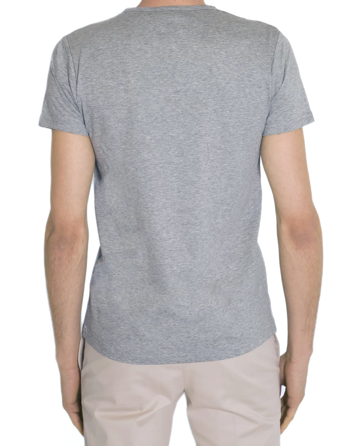 T-shirt Vino en fil d'Écosse col rond