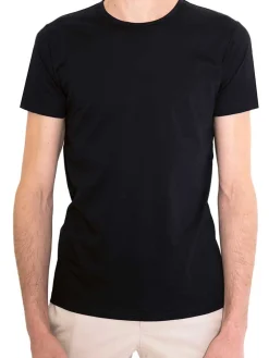 T-shirt Vino en fil d'Écosse col rond