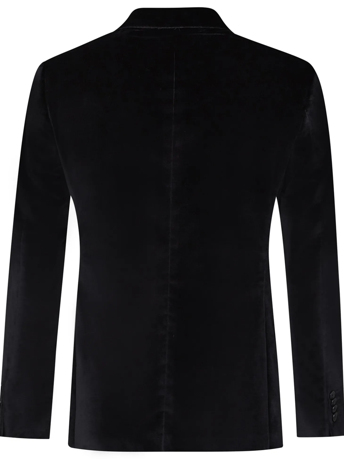 Veste Sergio semi-cintrée velours lisse palatine